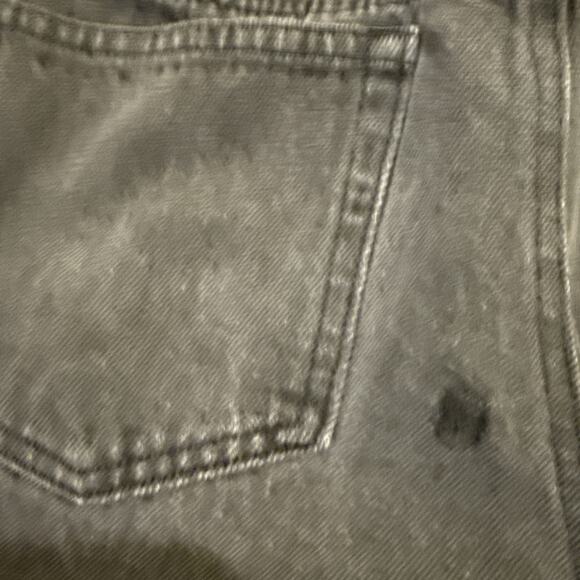 Forever 21-Women's Cropped Jeans-Size XS Elastic Waist 5-Pocket-Black - Picture 10 of 13